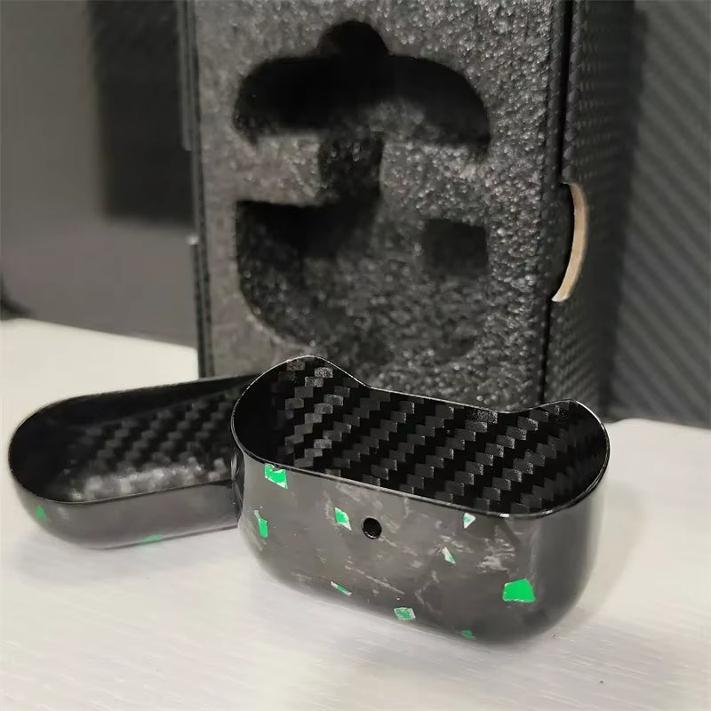 Heaphone Protection Case for Samsung Buds 3 /3Pro Carbon Fiber Case Wireless Charging Bluetooth Headphone Ultra Slim Cover