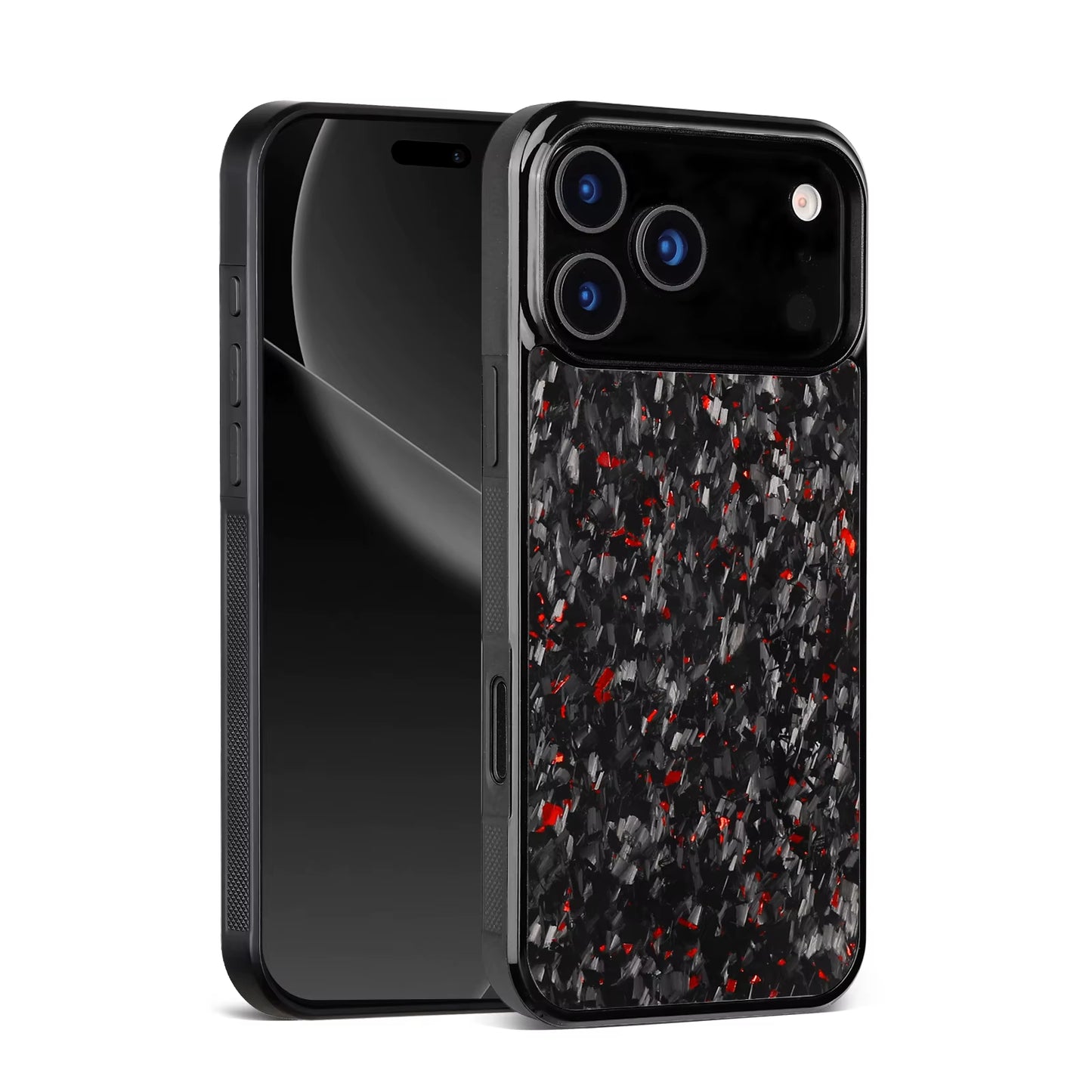 Real Forged Carbon Fiber+Tpu Phone Case for Iphone 17/17Pro Max/17Air/17Pro Max Carbon Case/16Pro and 14Pro Max/12Pro/11/13/15
