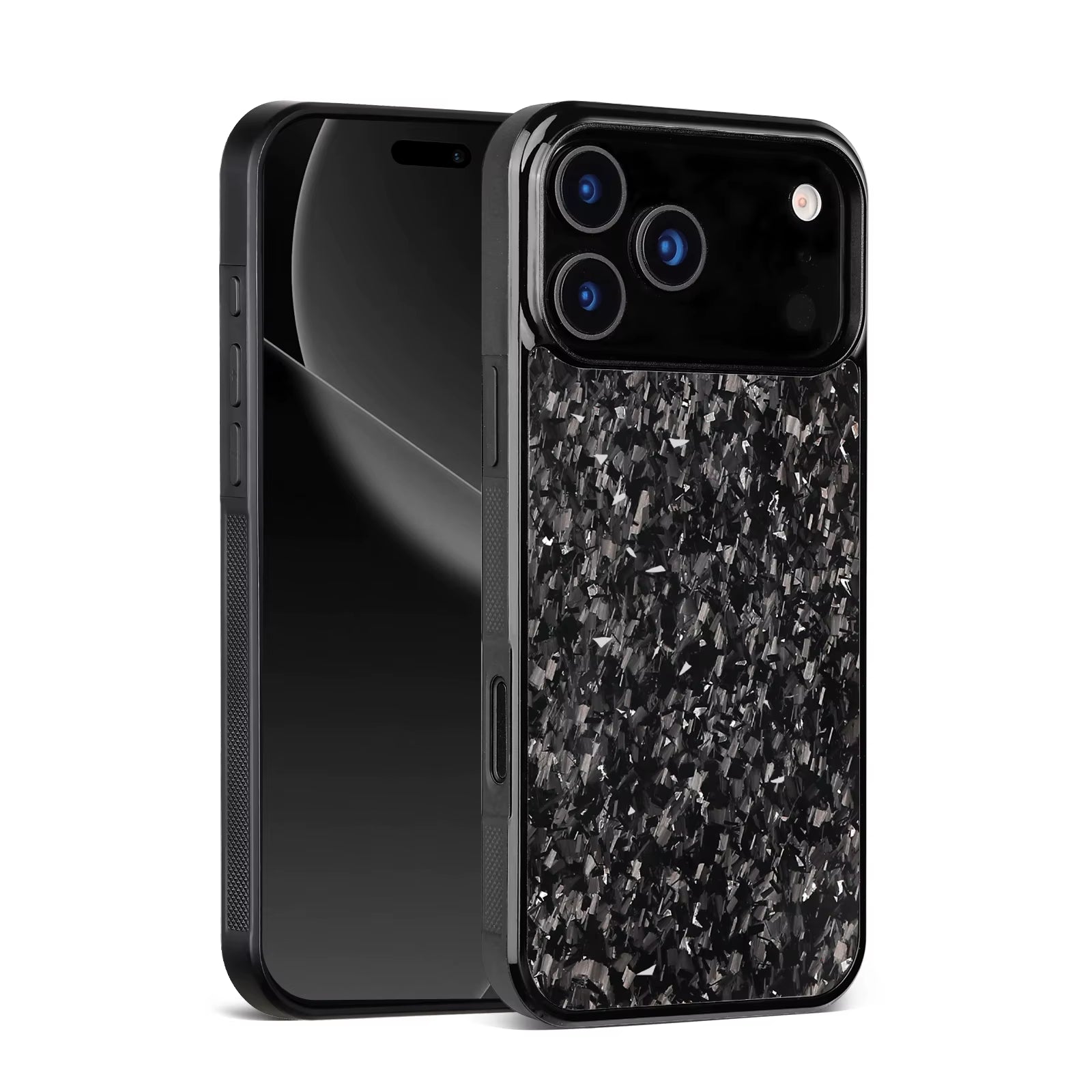 Real Forged Carbon Fiber+Tpu Phone Case for Iphone 17/17Pro Max/17Air/17Pro Max Carbon Case/16Pro and 14Pro Max/12Pro/11/13/15