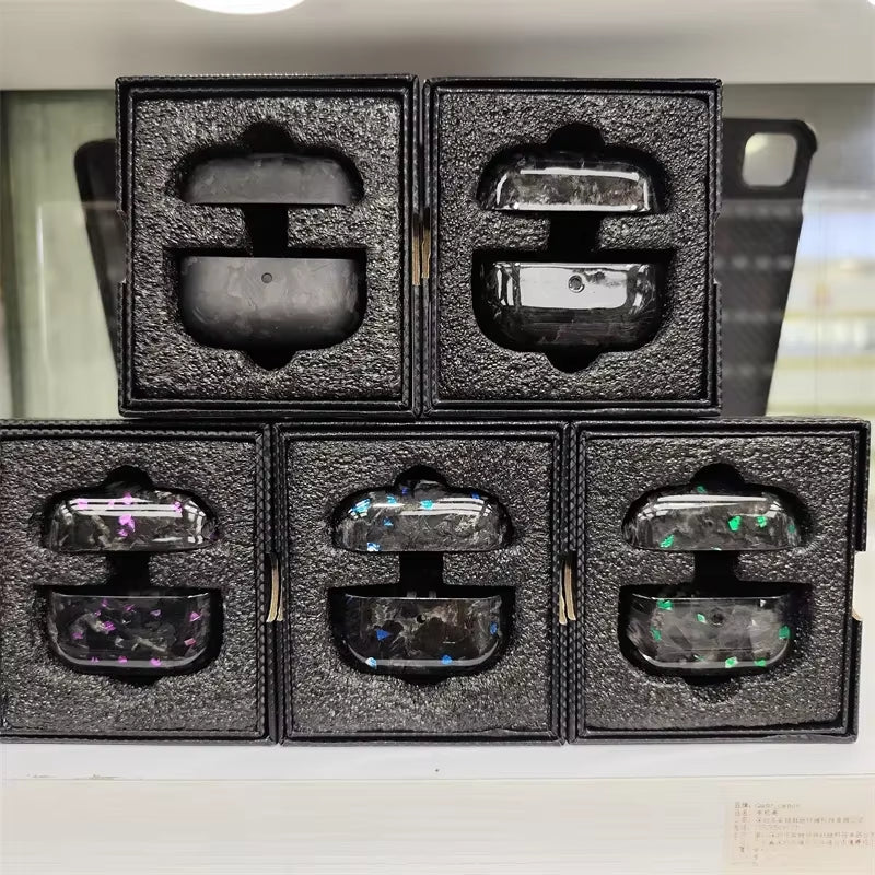 Heaphone Protection Case for Samsung Buds 3 /3Pro Carbon Fiber Case Wireless Charging Bluetooth Headphone Ultra Slim Cover