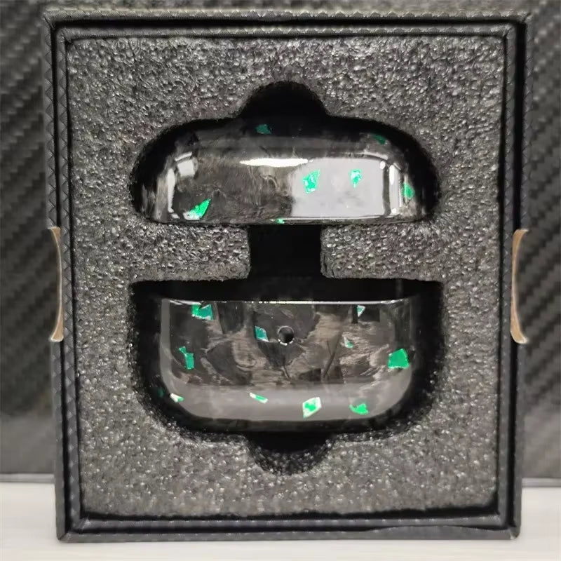 Heaphone Protection Case for Samsung Buds 3 /3Pro Carbon Fiber Case Wireless Charging Bluetooth Headphone Ultra Slim Cover